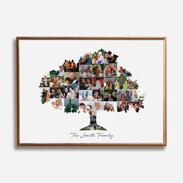 Family Tree Photo Collage