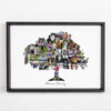 family tree photo collage