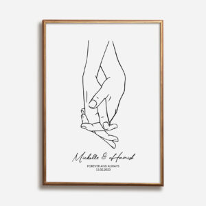 Holding Hands Print