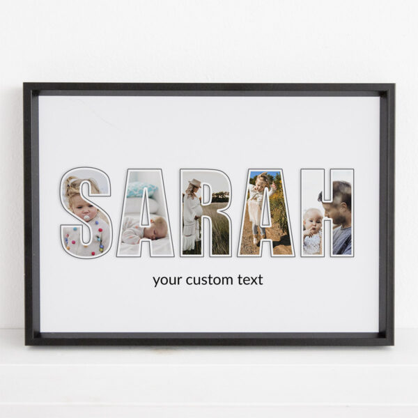 Name Photo Collage