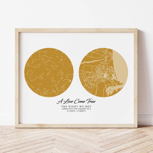 Star & Location Map (style A) - Image 2
