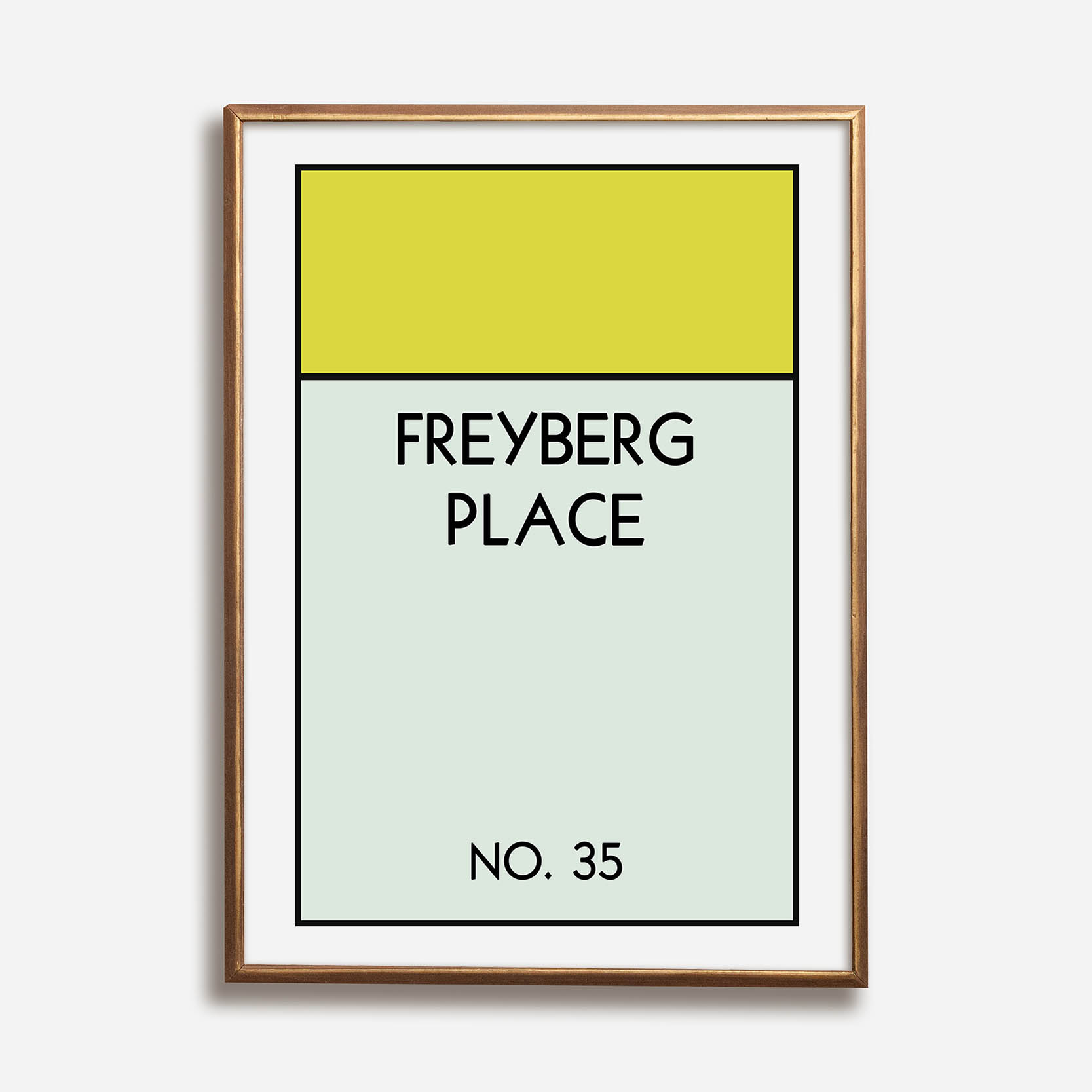 Your Street Name Monopoly Inspired Print Nostalgic Art your-street-name-monopoly-inspired-print-nostalgic-art