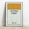 “Your Street Name” monopoly inspired Print - Image 7