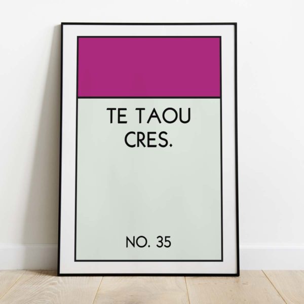 “Your Street Name” monopoly inspired Print - Image 3