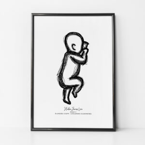 Birth Poster Scale 1:1