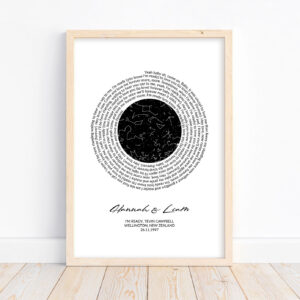 Song Lyrics Star Map