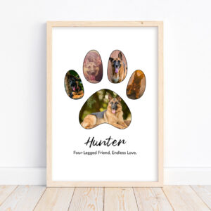 Pet Photo Collage Print