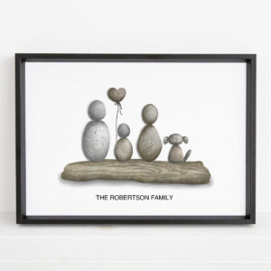 Pebbles Family Print