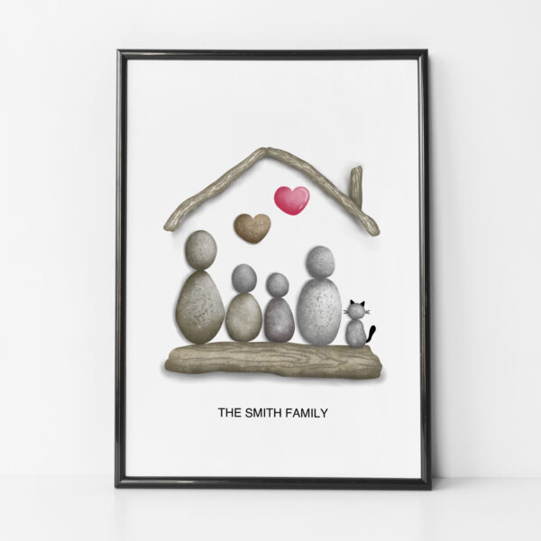 Pebbles Family Print - Image 2