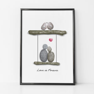 Pebble Love Print